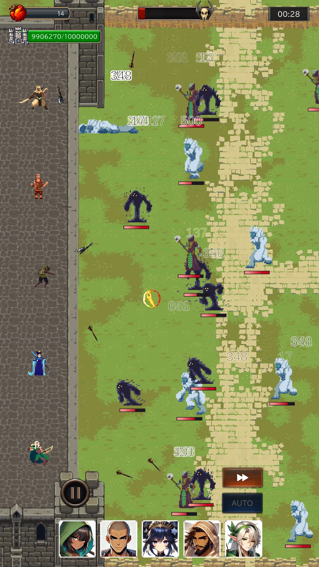 Wallside Restaurant: Idle RPG screenshot